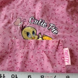 3 Tweety Bird button down short sleeve shirt sz 22 24/24